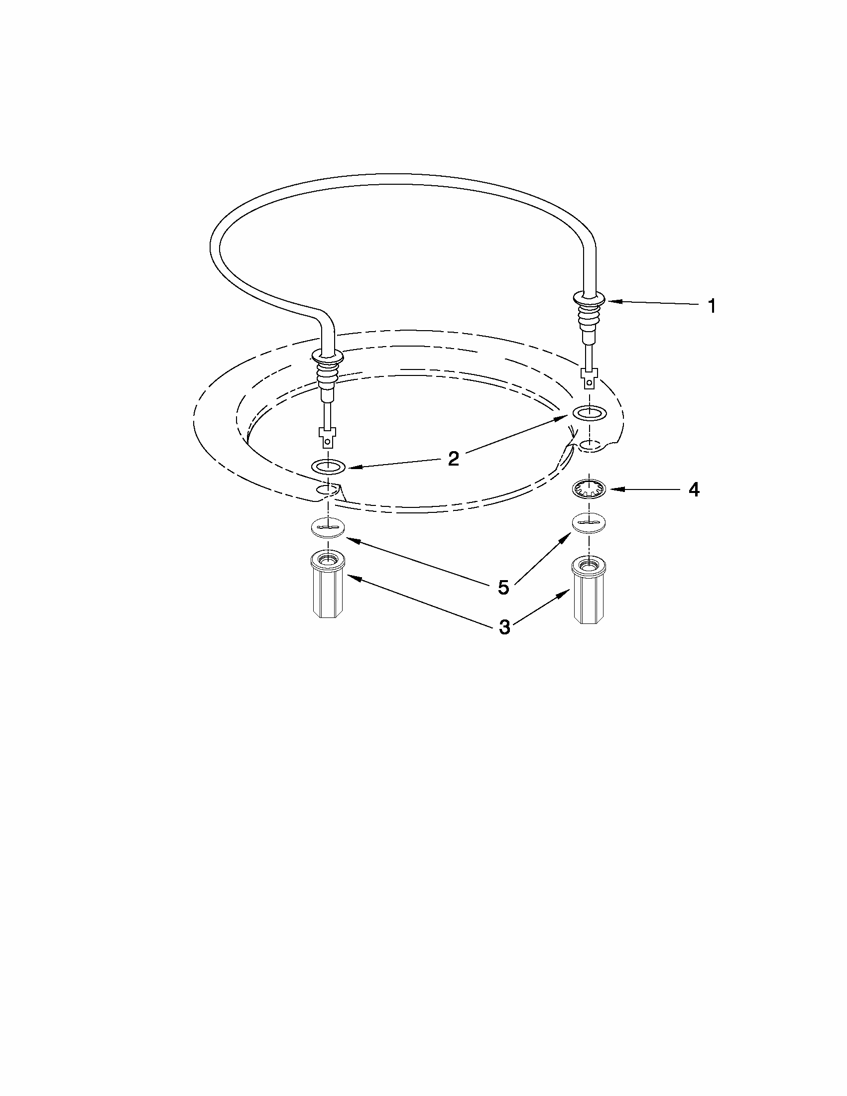 Heater Parts Diagram and Parts List for MDB8959SAS1  Maytag Dishwasher