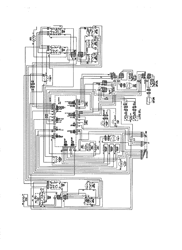 WIRING INFORMATION Diagram and Parts List for MER6875BAF  Maytag Range