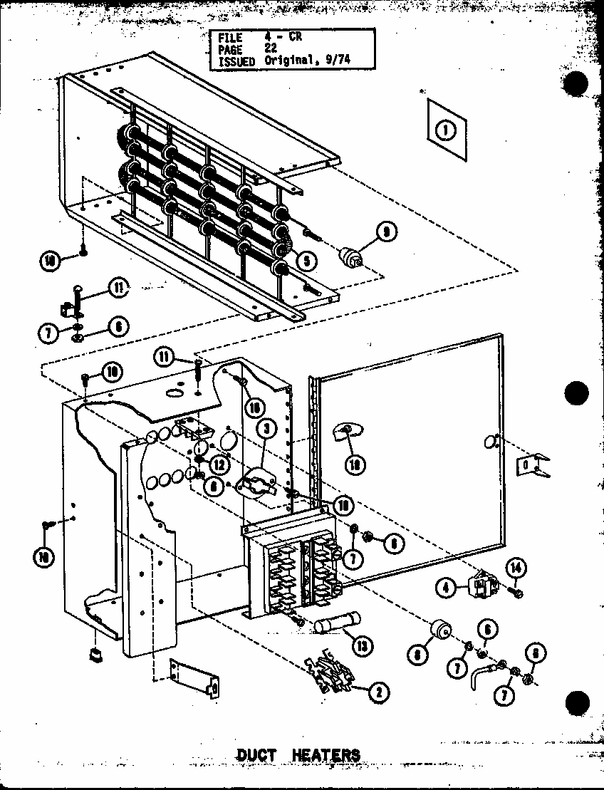 Section 7 Diagram and Parts List for D55338-15 P55338-15C Amana Air Conditioner