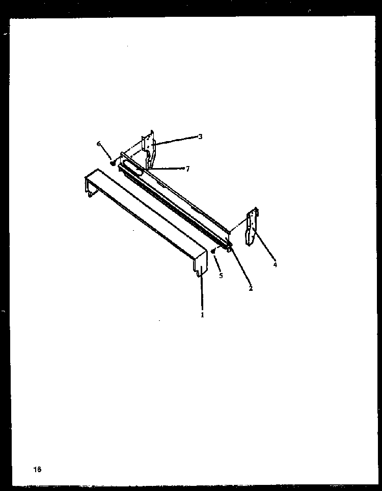 Backguard Diagram and Parts List for EBE22AA-P1142413NL  Caloric Range