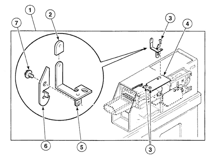 Security Kit Diagram and Parts List for SWT121QA  Speed Queen Washer