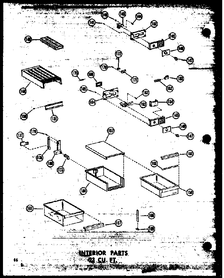 Section 15 Diagram and Parts List for TD20W-P60303-62W  Amana Refrigerator