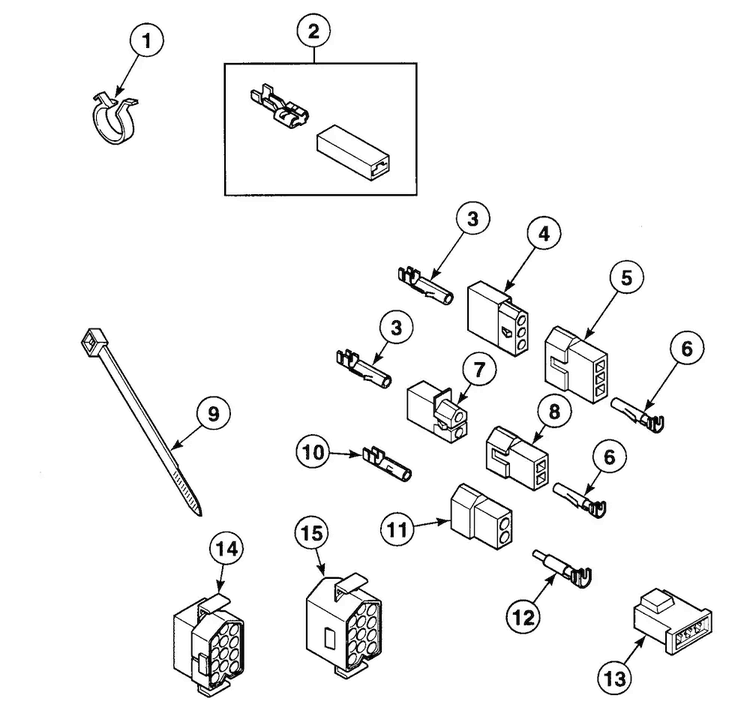 Terminals Diagram and Parts List for SDE107QF  Speed Queen Dryer
