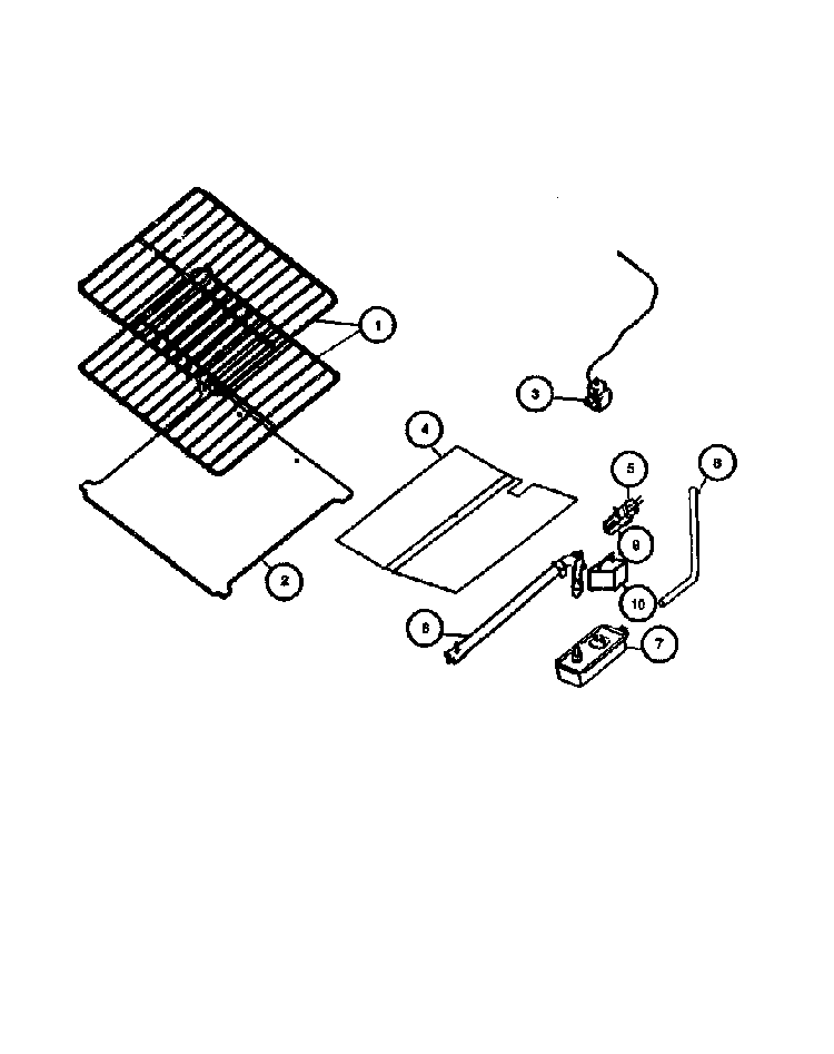 Page 3 Diagram and Parts List for RMS363UL-P1141093NL  Caloric Range