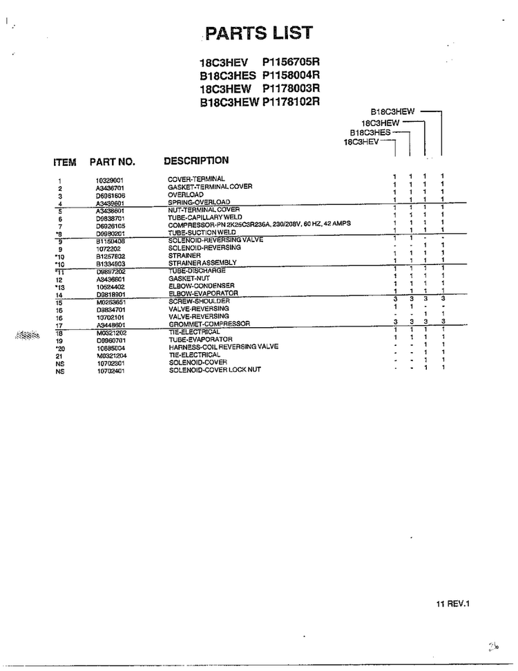 Air Conditioner Page 8 Diagram and Parts List for 5786  Amana Air Conditioner