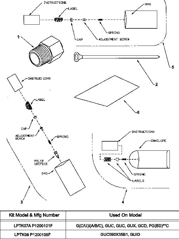 Diagram 4 Diagram and Parts List for HAPS25 P1210516F Amana Air Conditioner