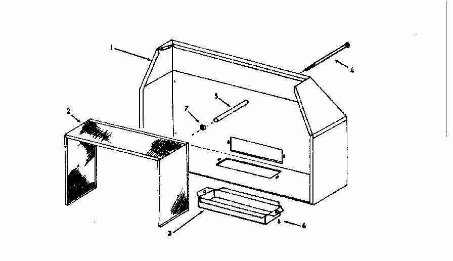 Canopy And Filter Diagram and Parts List for 8505247220  Kenmore Range Hood