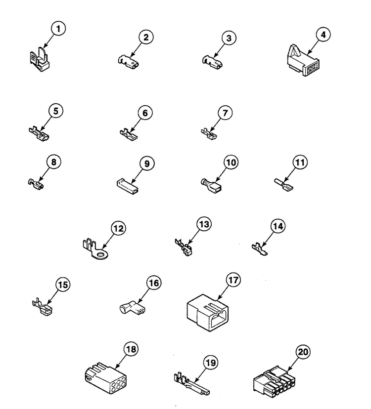 Blocks Diagram and Parts List for SSE307WF1500  Speed Queen Dryer