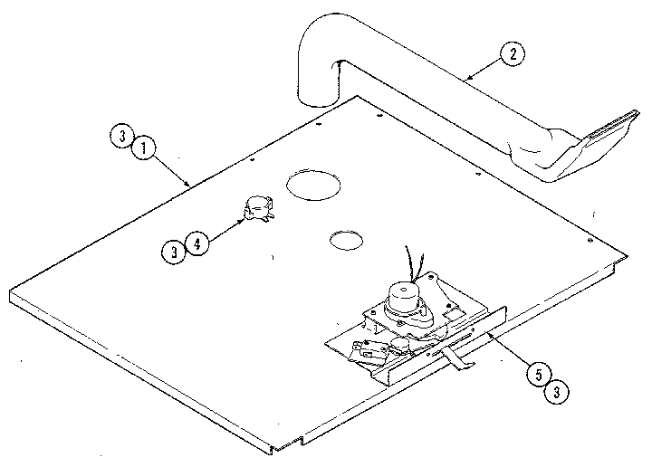 Internal Controls Diagram and Parts List for W156  Jenn-Air Wall Oven