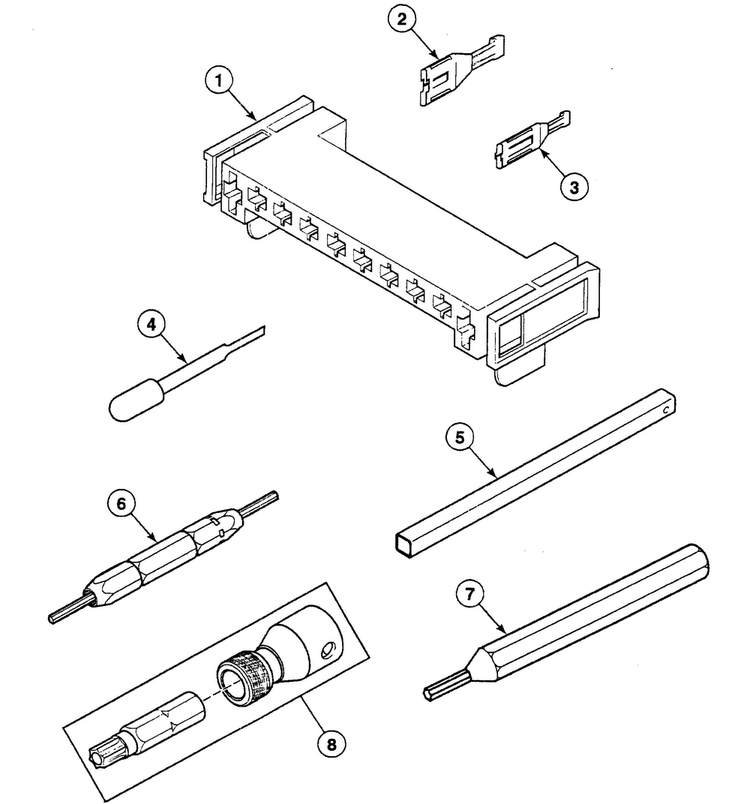 Tools Diagram and Parts List for SSG919LF  Speed Queen Dryer