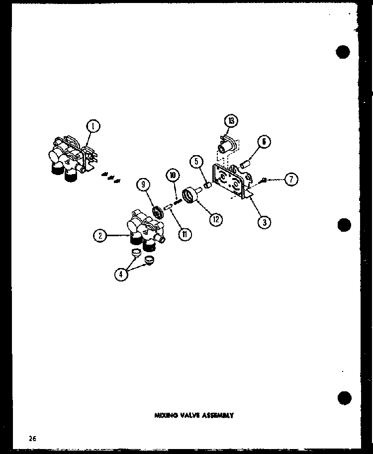 Section 5 Diagram and Parts List for LW2502L P1118409WL Amana Washer