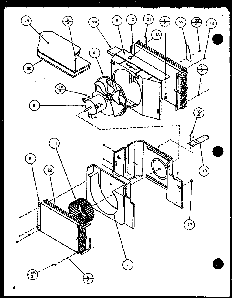 Page 2 Diagram and Parts List for 18C3EV P1156702R Amana Air Conditioner