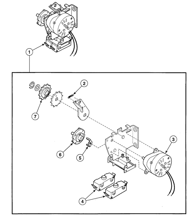 Accumulator Diagram and Parts List for SDE307LF  Speed Queen Dryer