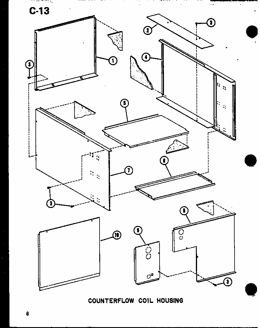 (d67636-16) (d67636-20) (d67636-24) Diagram and Parts List for XFC35AOV-A P68926-3C Amana Air Conditioner