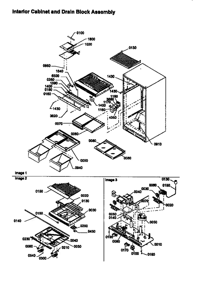 Section 7 Diagram and Parts List for TH25TL-P1303001WL  Amana Refrigerator