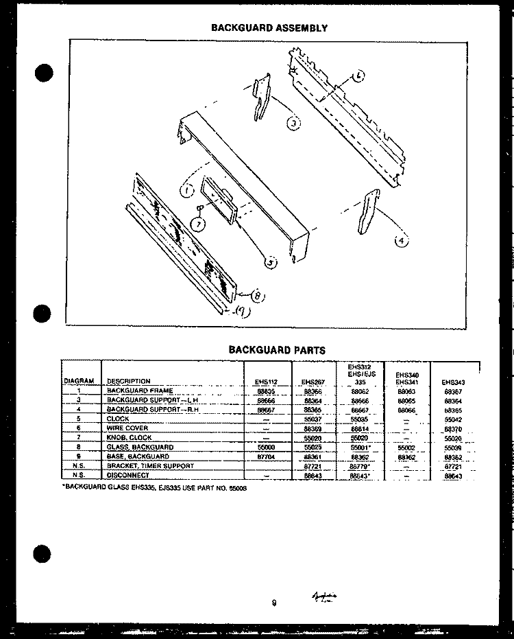 INSULATION KIT PARTS Diagram and Parts List for 624-5GH  Amana Air Conditioner