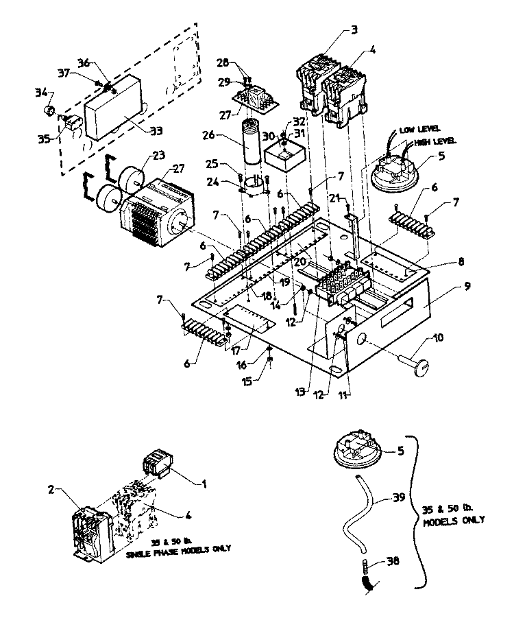 CONTROL MODULE Diagram and Parts List for MAF18MC1  Maytag Washer