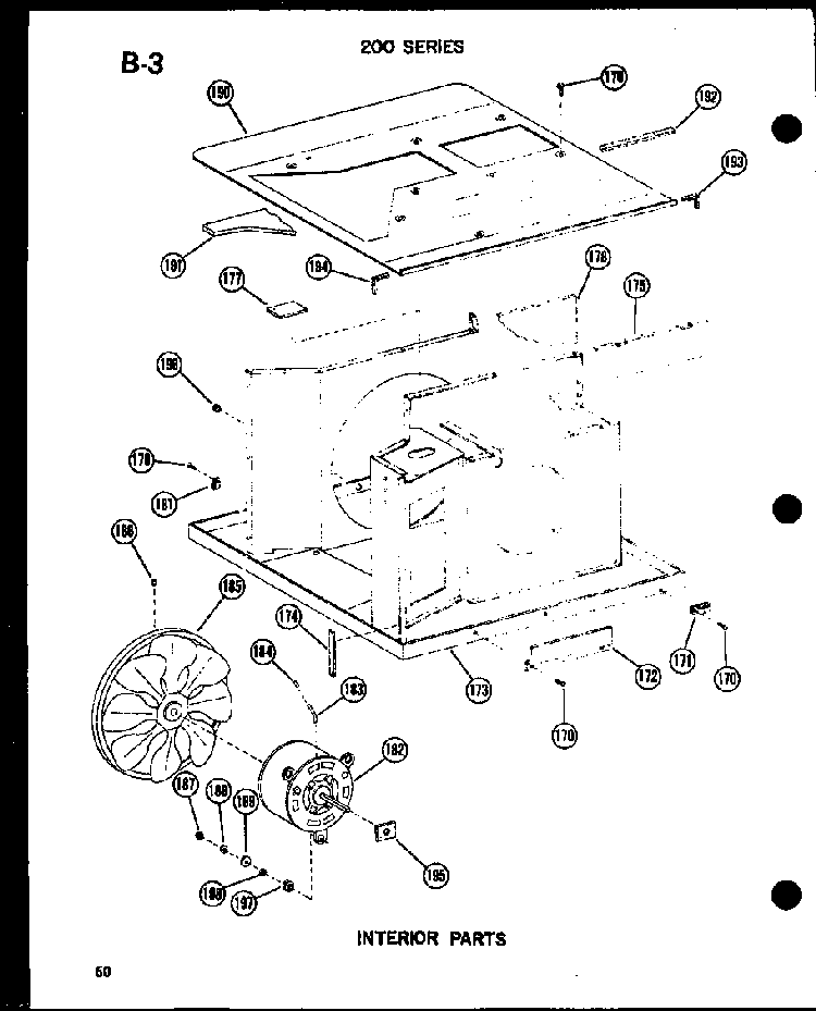 Section 10 Diagram and Parts List for 212-2JM P54655-65R Amana Air Conditioner