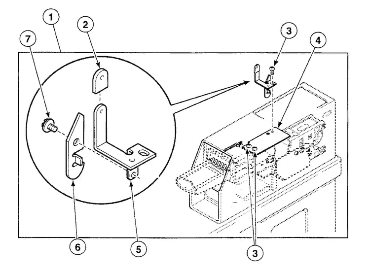 Security Kit Diagram and Parts List for SWT121LA  Speed Queen Washer