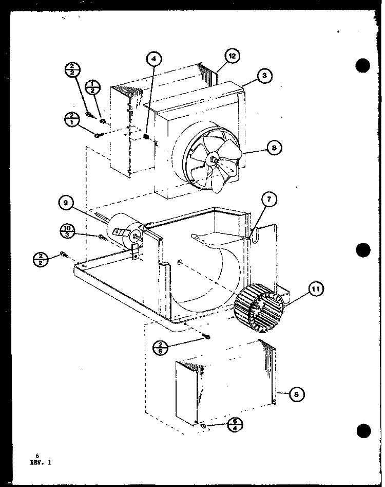 Page 2 Diagram and Parts List for ES8P2MR P6945805R Maytag Air Conditioner
