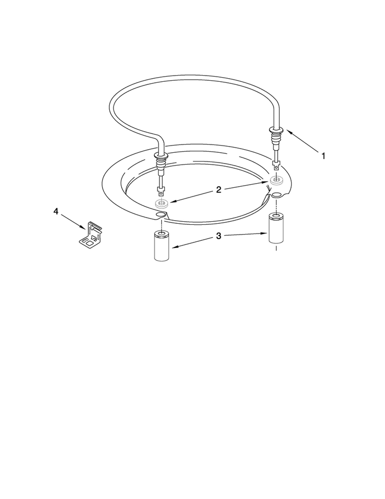 Heater Parts Diagram and Parts List for MDBTT53AWW0  Maytag Dishwasher