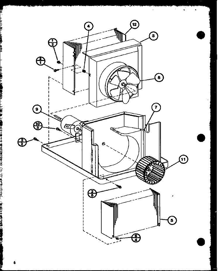 Page 2 Diagram and Parts List for ES5P2MS P9931503R Maytag Air Conditioner