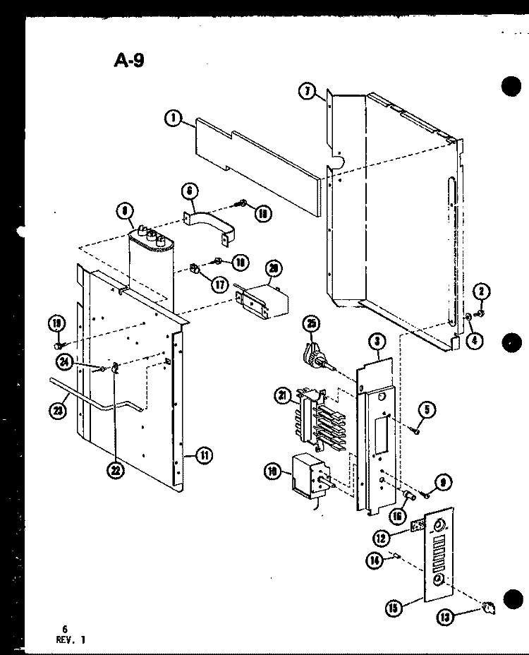 Page 3 Diagram and Parts List for ES92MA P6968304R Maytag Air Conditioner