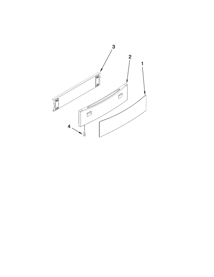 Drawer Parts Diagram and Parts List for JES9860CCB00  Jenn-Air Range