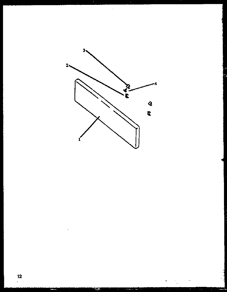 Page 5 Diagram and Parts List for EBE22AA0CEH P1142442N W Amana Range
