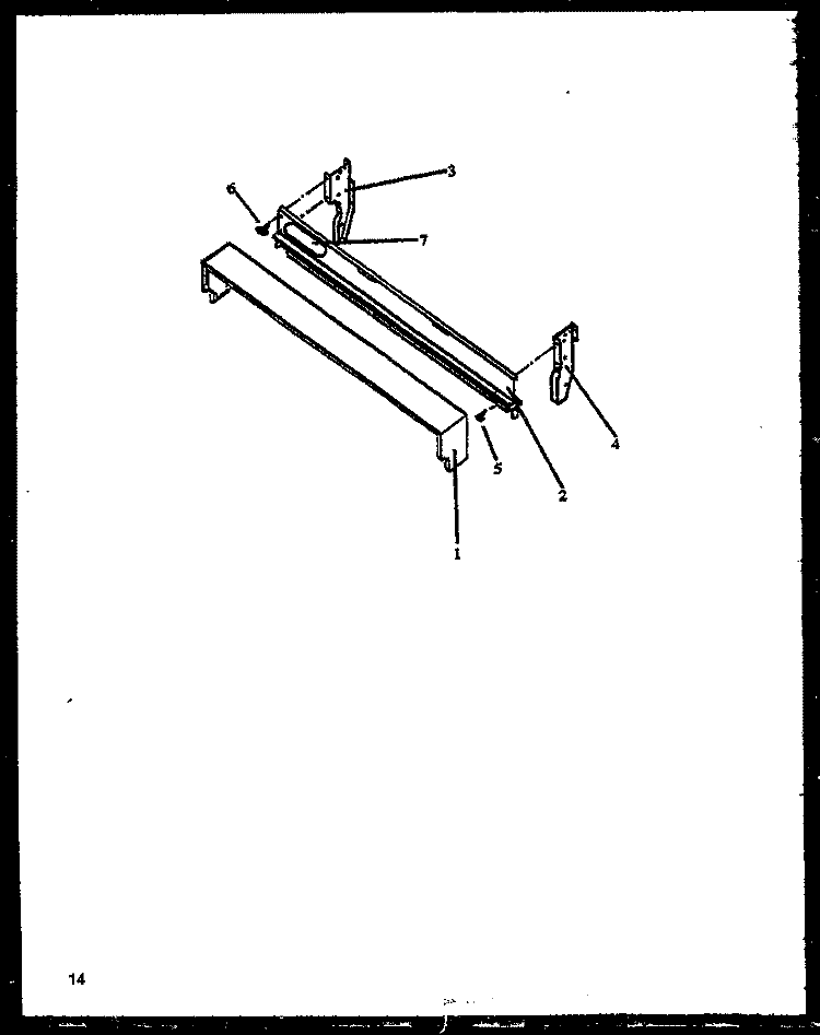 Page 6 Diagram and Parts List for EBE22AA0CEH P1142442N W Amana Range