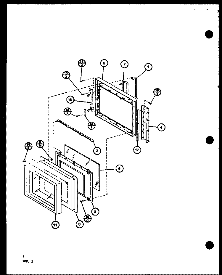 Page 1 Diagram and Parts List for RCC1020 P8576902S Amana Microwave Oven Combo