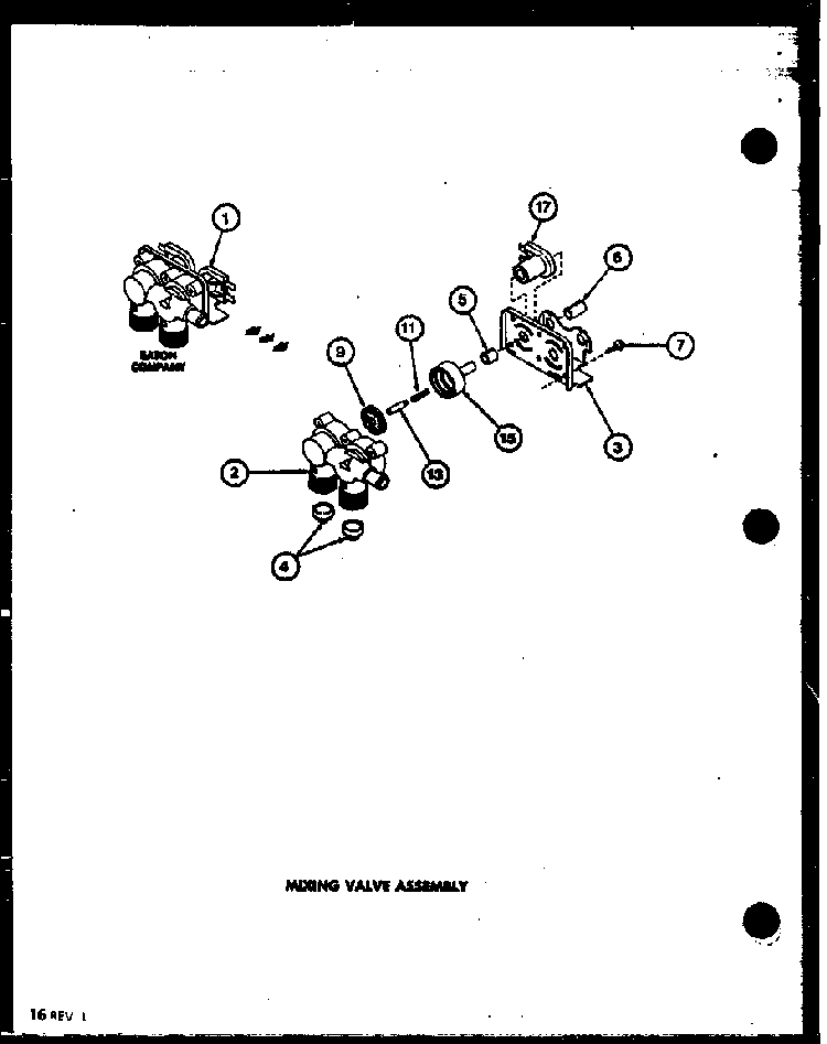 Section 4 Diagram and Parts List for LW2603 P7804720W Amana Washer