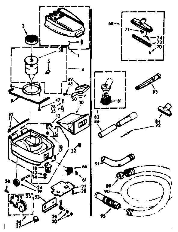 Unit Parts Diagram and Parts List for 11622422  Kenmore Filters & Accessories