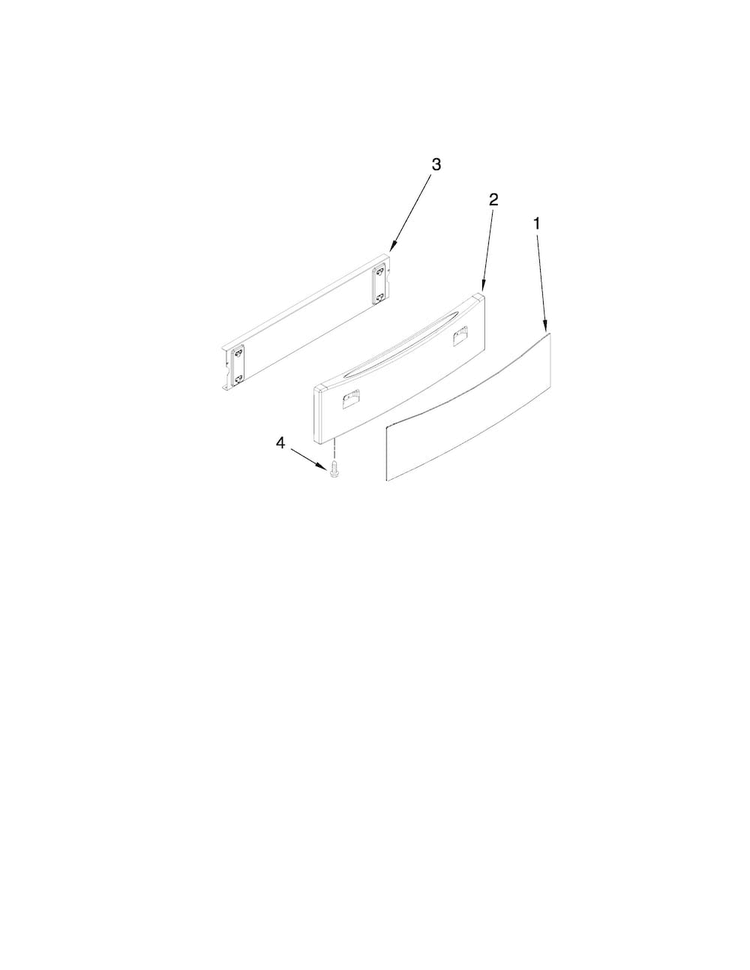 Drawer Parts Diagram and Parts List for JES9900BAF18  Jenn-Air Range