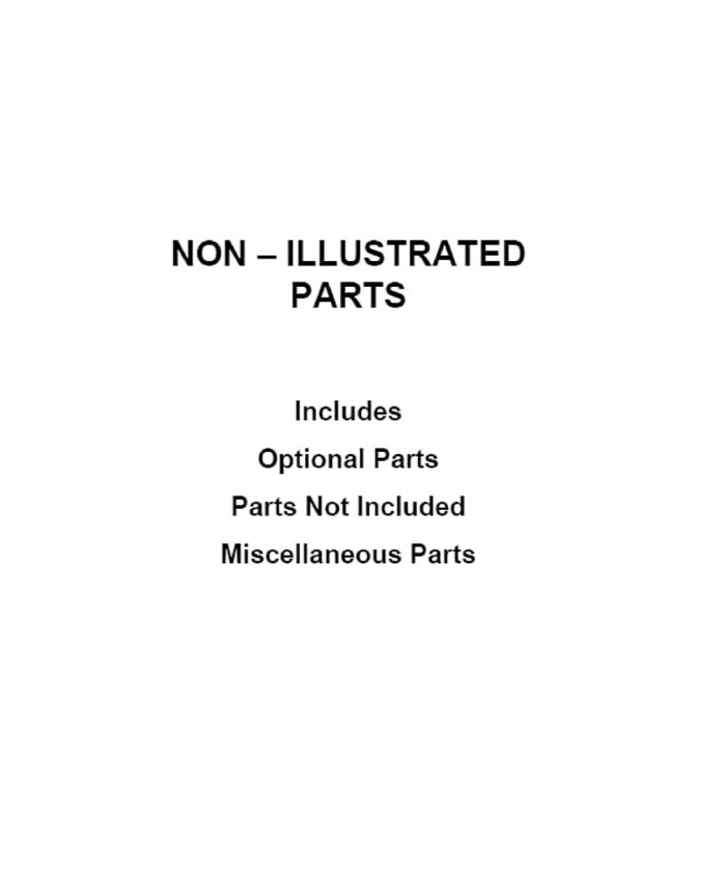 Optional Parts Diagram and Parts List for 8TMHW6630HW1  Maytag Washer