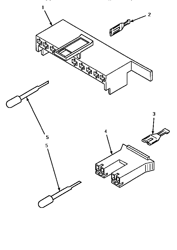 Mixing Vlv & Mtr Conn Blocks/term & Tool Diagram and Parts List for LWM423L-P1176404WL  Amana Washer