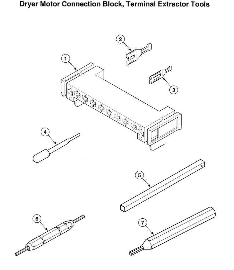 Harness Assy Diagram and Parts List for LTSA9AQN3000  Speed Queen Washer Dryer Combo
