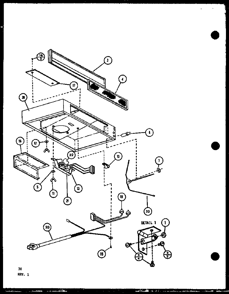 Page 13 Diagram and Parts List for VCH3 P8538201 Amana Cooktop