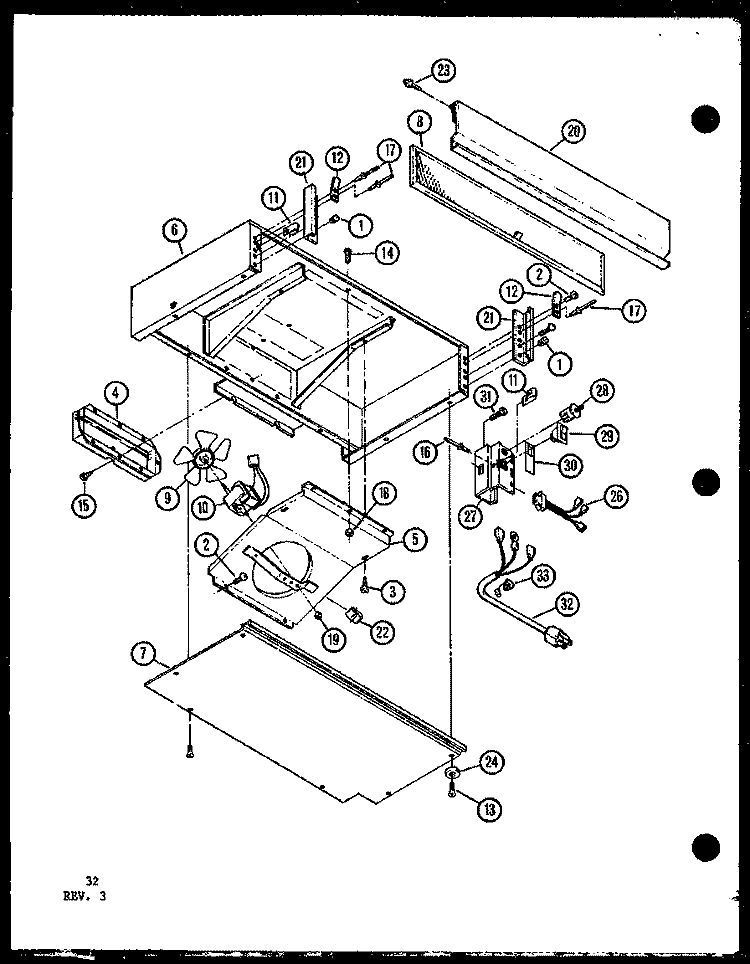 Page 14 Diagram and Parts List for VCH4 P8593401S Amana Cooktop