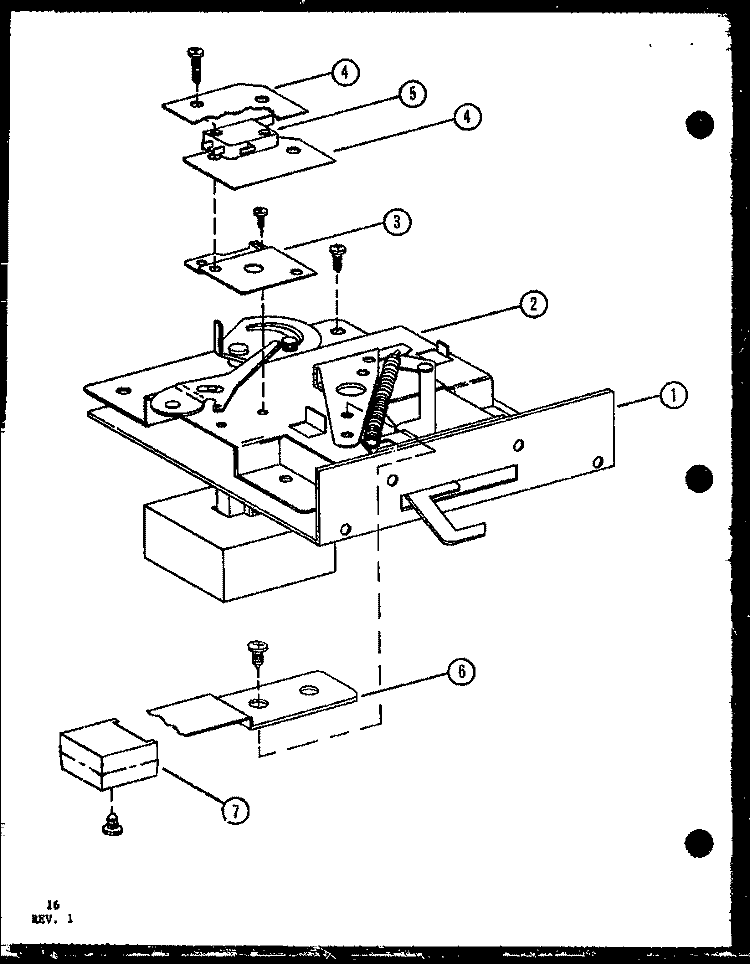 Page 6 Diagram and Parts List for ARR600 P8587701S Amana Range