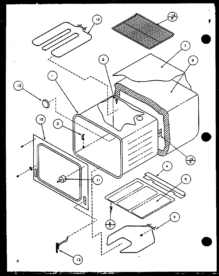 Page 3 Diagram and Parts List for ARR620W1 P1138601S Amana Range