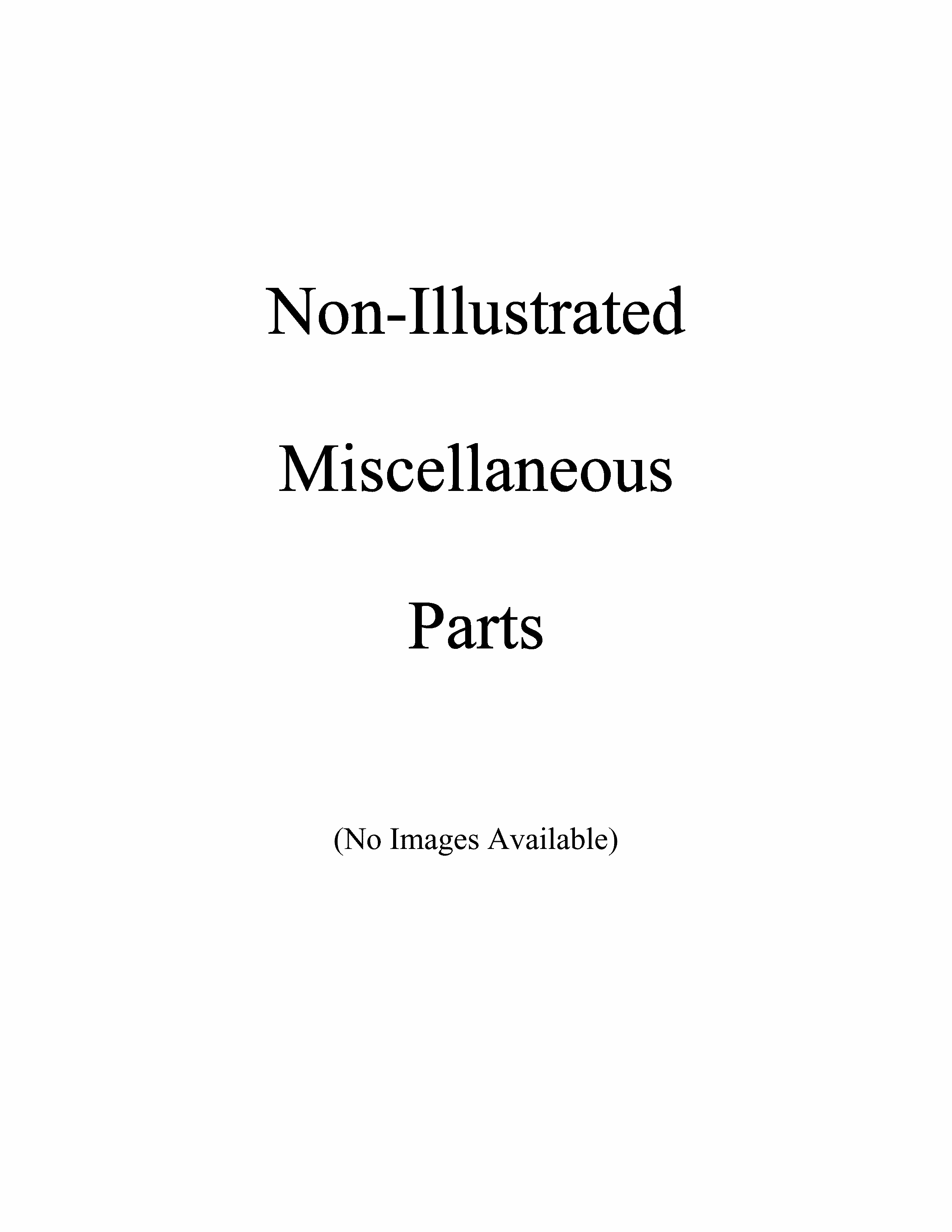 Miscellaeous Information Diagram and Parts List for ACS200CC-P1133382NCC  Amana Range