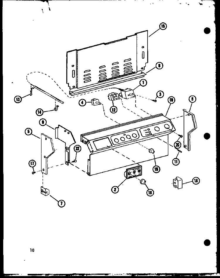 Page 4 Diagram and Parts List for ARR301 P8531201S Amana Range