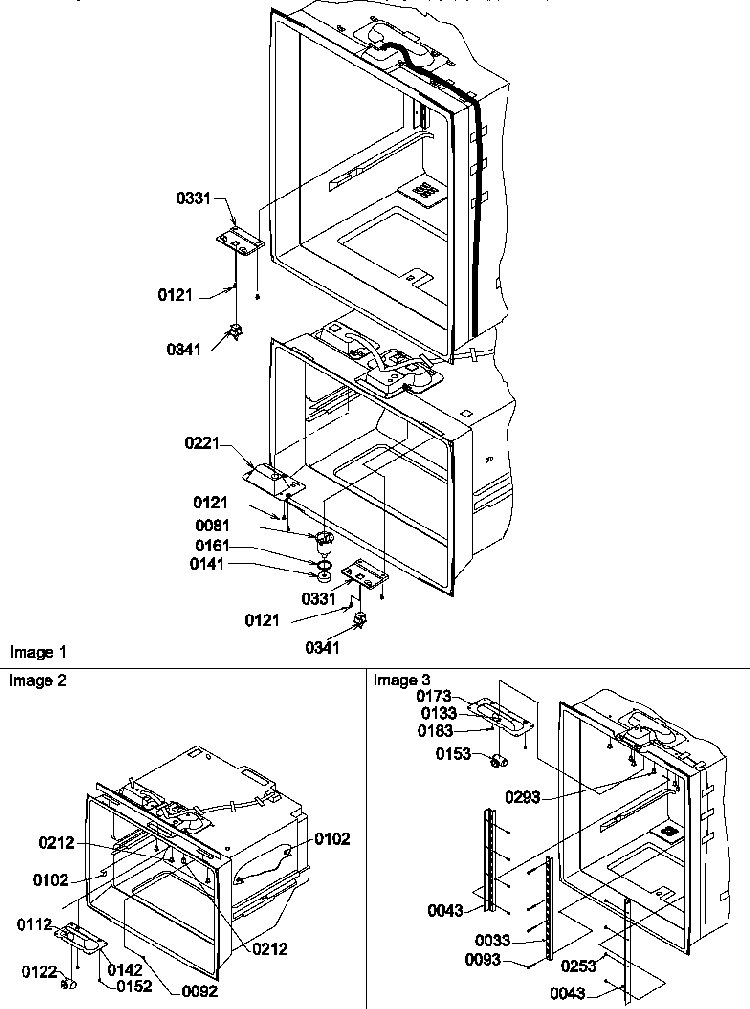 Light Switches & Drain Funnel Diagram and Parts List for BG20TL-P1196510WL  Amana Refrigerator