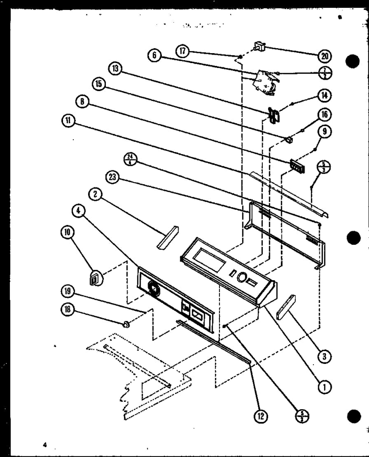 Section 9 Diagram and Parts List for LG2501 P7762206W Amana Dryer