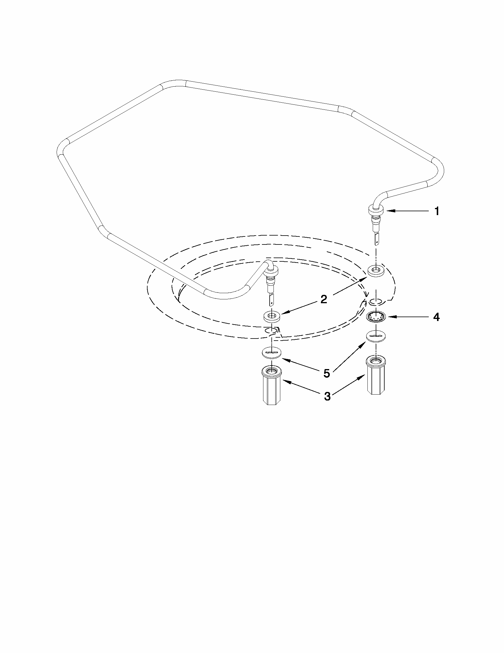 Heater Parts Diagram and Parts List for MDB8959AWS5  Maytag Dishwasher