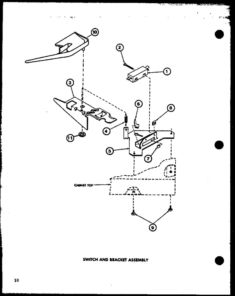 Section 1 Diagram and Parts List for LW2602 P7804710W Amana Washer