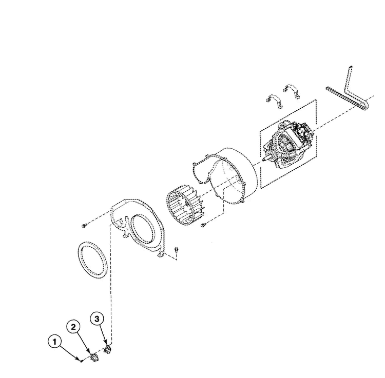 Thermostat Diagram and Parts List for FEU17AWF1702  Speed Queen Dryer