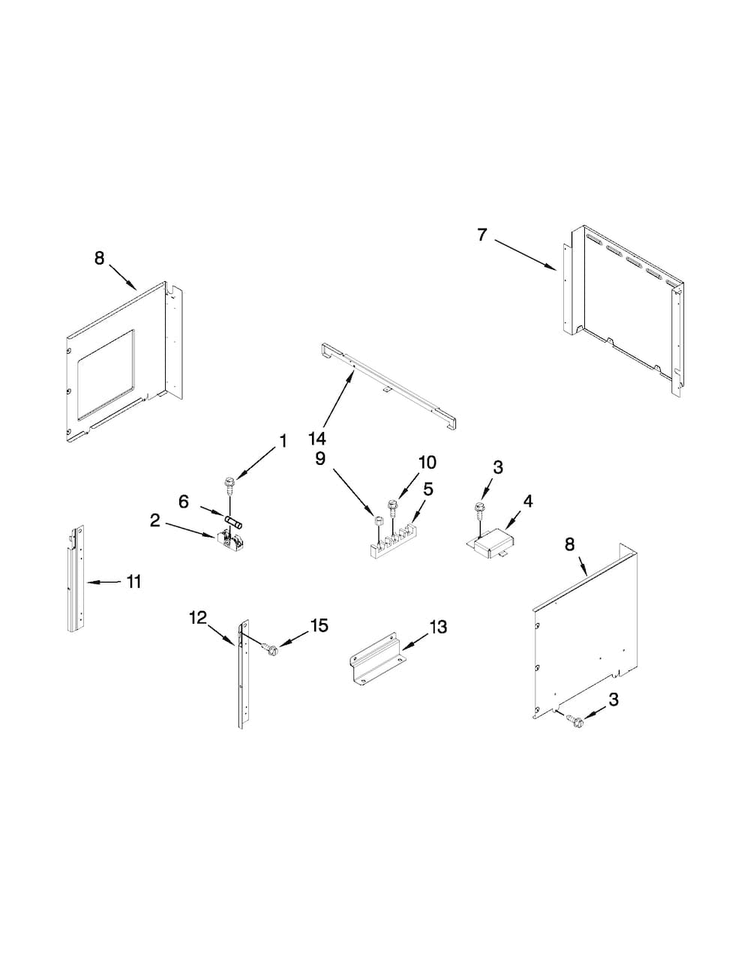 Top Venting Diagram and Parts List for MMW9730AB01  Maytag Microwave