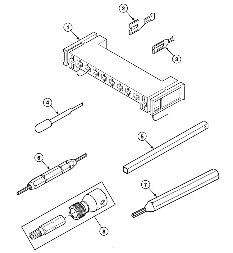 Extractor Tools Diagram and Parts List for SSGT09QF  Speed Queen Dryer